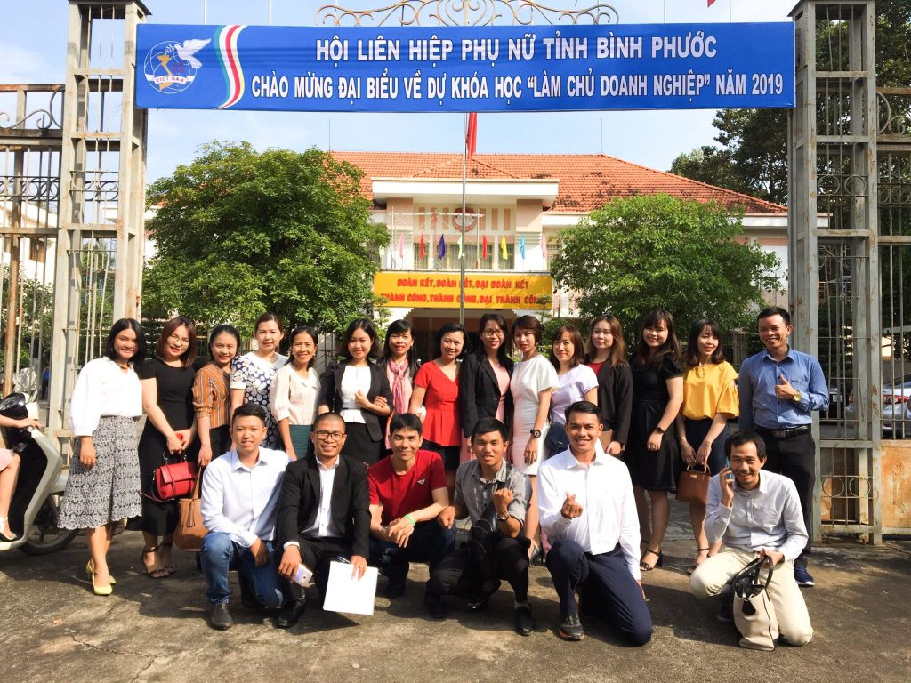 Phương Loan và hội doanh nhân TPHCM và Bình Phước